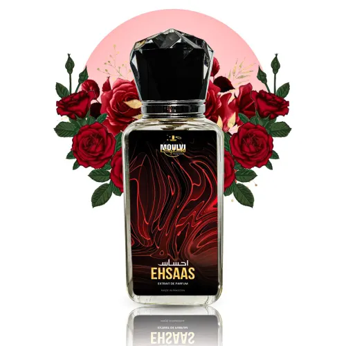Moulvi Fragrance Ehsaas – Best Unisex Extrait de Parfum, Long-Lasting, 50ml