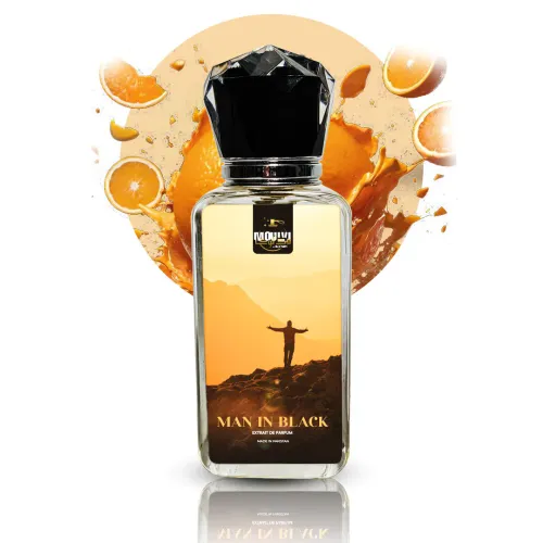 Moulvi Fragrance Man In Black – Best Men Extrait de Parfum, Inspired By Silver Scent Long-Lasting, 50ml