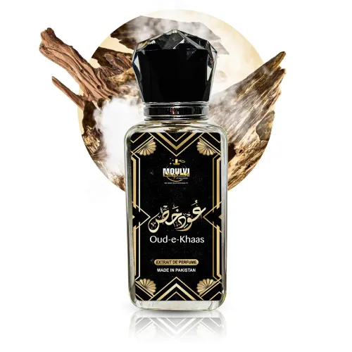 Moulvi Fragrance Oud e Khaas – Best Unisex Extrait de Parfum, Inspired By Lattafa Oud Mood Long-Lasting, 50ml